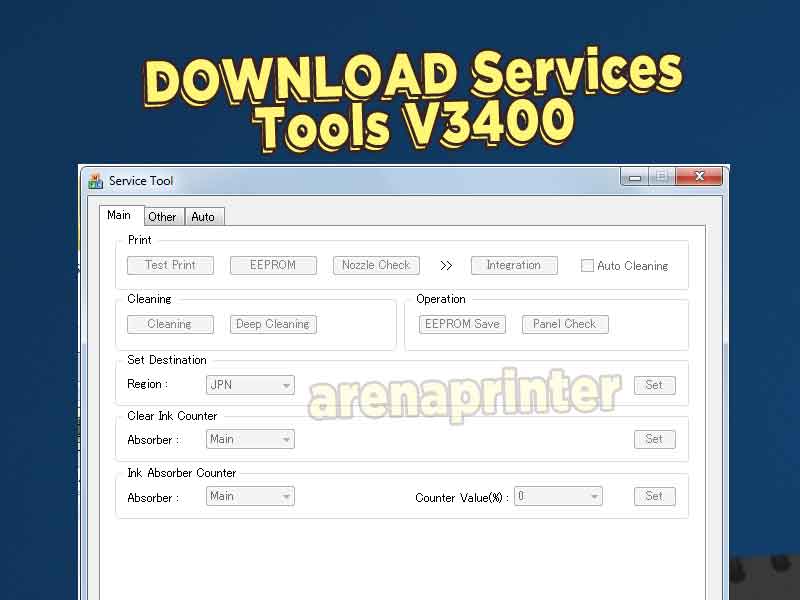 download service tool v3400